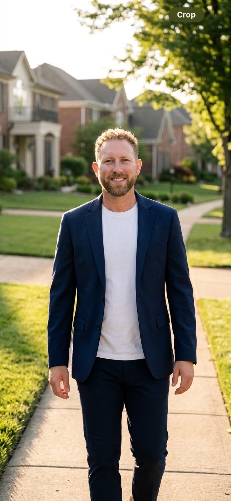 Outdoor portrait of Kyle Weiss